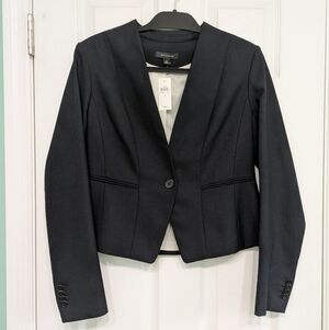 Ann Taylor Navy Blue Blazer